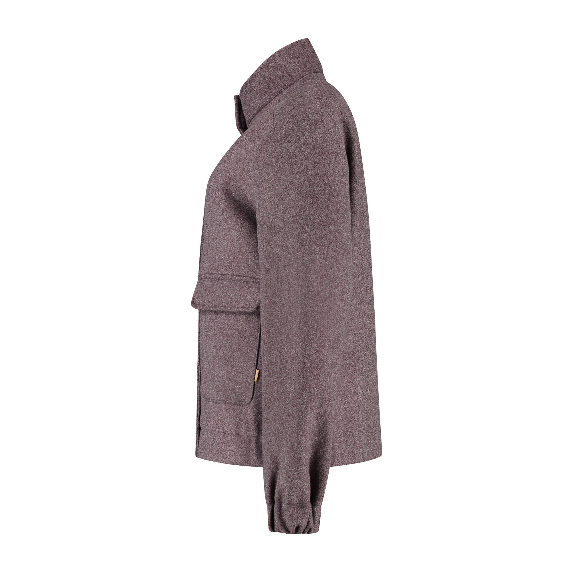 Giacca leggera Caro - MGO - Aspetto lana - Viola 4/7