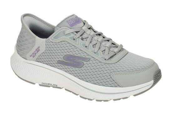 Skechers Go Run Sport Sneakers Schuhe grau Slip-In 128615