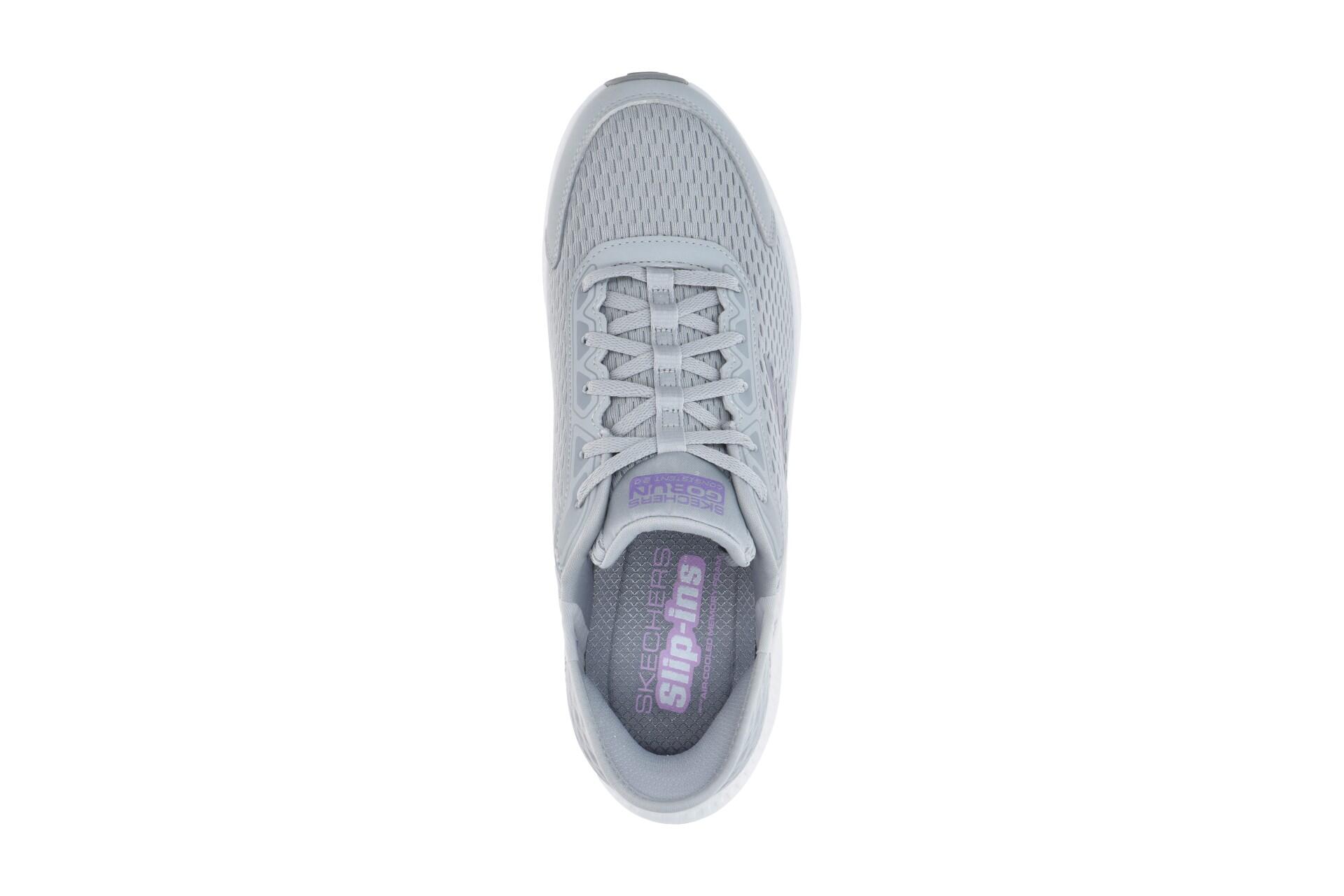 Skechers Go Run Sport Sneakers Schuhe grau Slip-In 128615 6/7