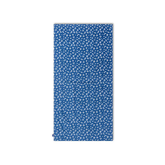 Serviette de Plage Swim Essentials Coton - Bleu - Léopard - 135 X 65 Cm