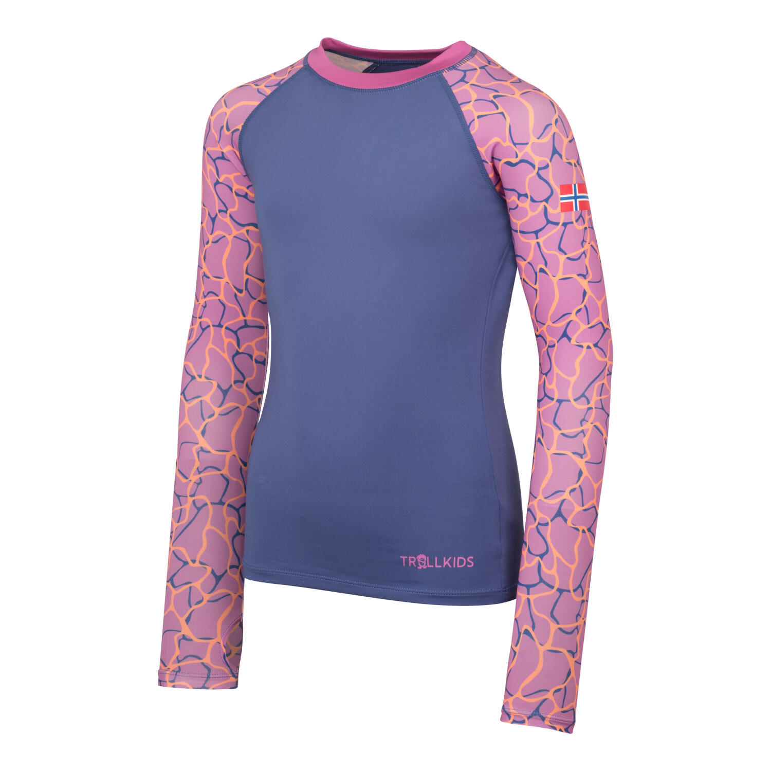 Badeshirt langarm Haukland Outdoor girls 3/3