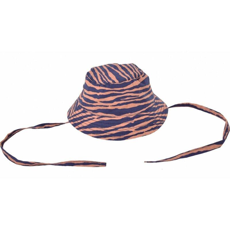 Chapeau de soleil - Bleu/Orange - Vibrant Stripes - 1/2 ans 3/5