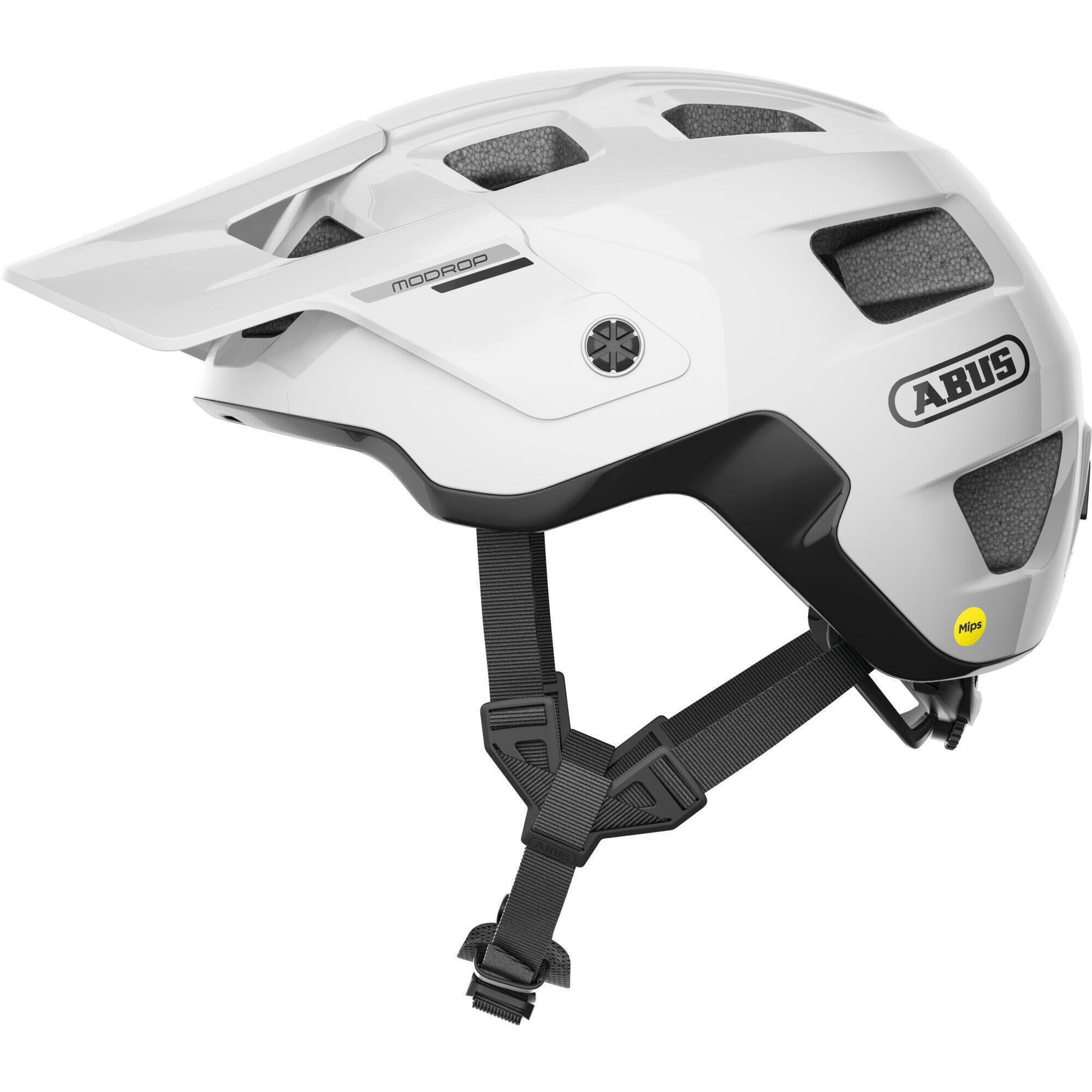 Abus - Casque Abus Modrop Mips - Casque - Blanc|gris|marron - 54-58 Cm - Decathlon