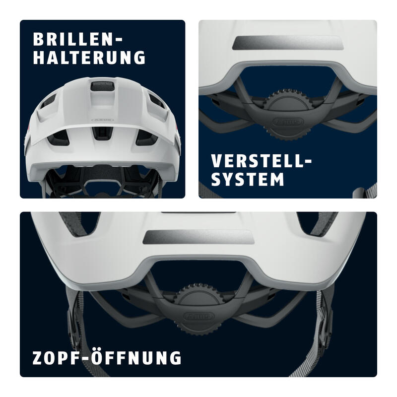 Casque de vélo "Modrop" blanc