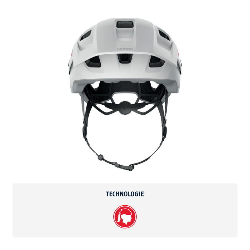 Casque de vélo "Modrop" blanc