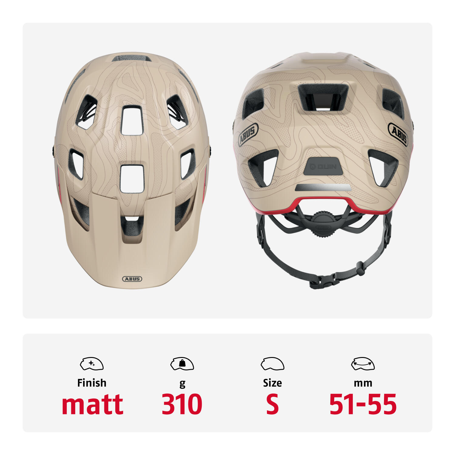 Fietshelm Abus MoDrop 4/7