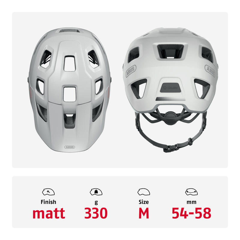 Casque de vélo "Modrop" blanc