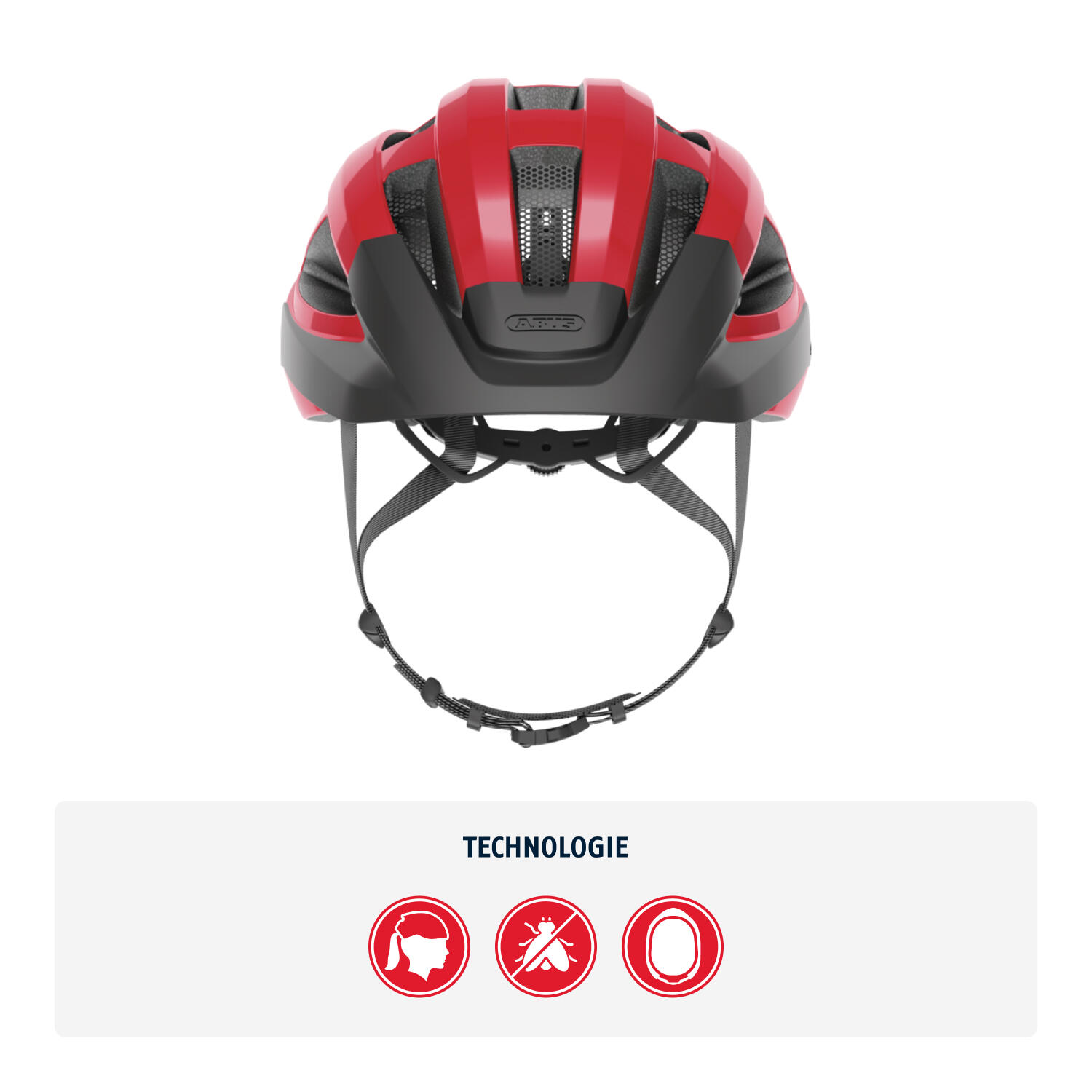 Rennrad-Helm "Macator", rot 2/7