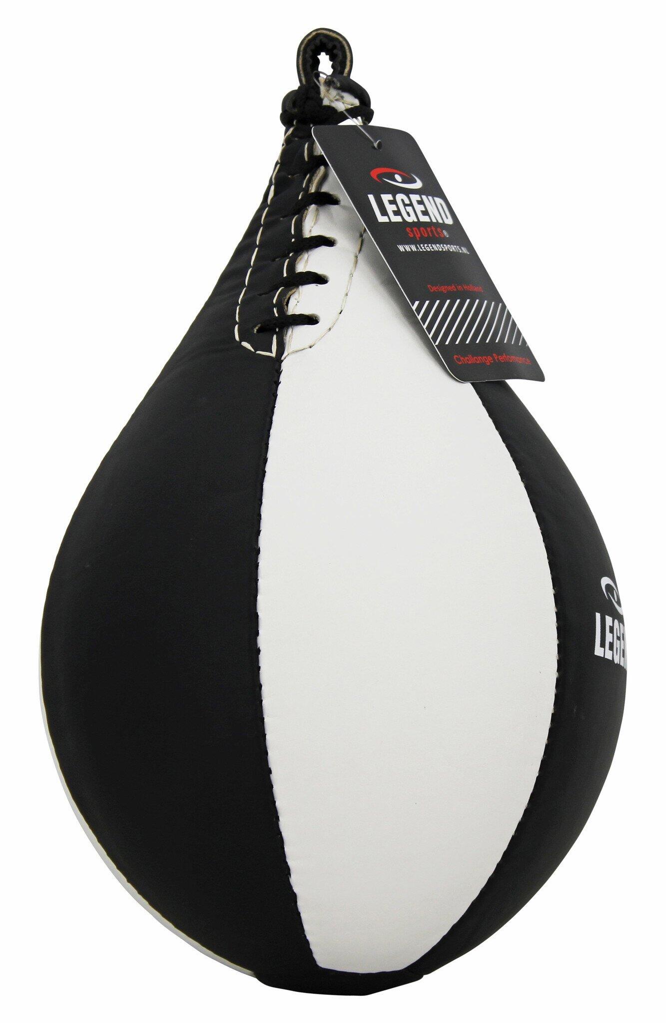 Lederen Boksbal legend speedball Zwart 3/5
