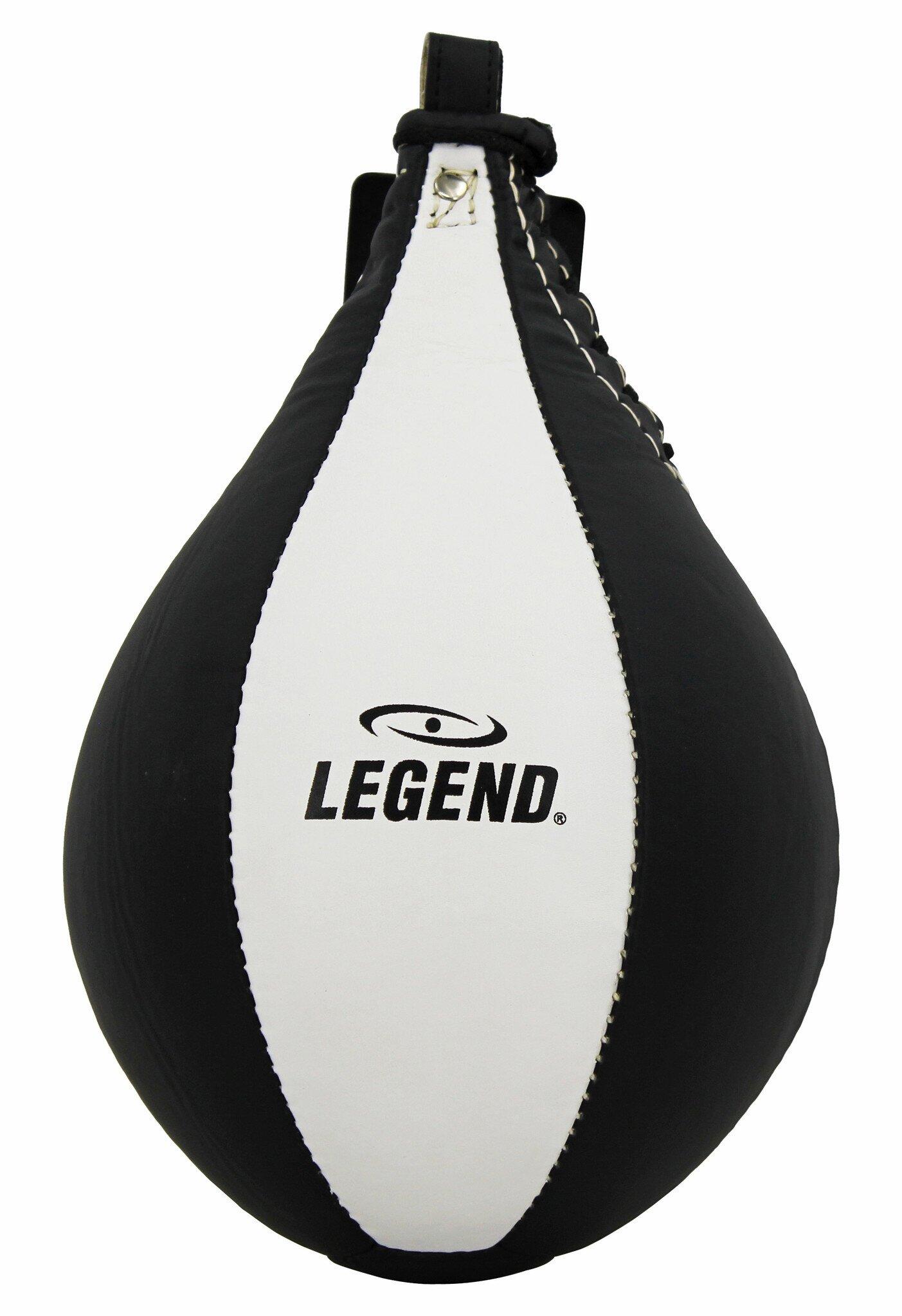 Lederen Boksbal legend speedball Zwart 1/5