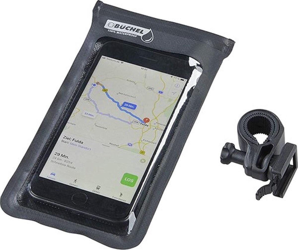 Buchel telefoonhouder Fiets - Universeel - Waterdicht - Zwart 2/4