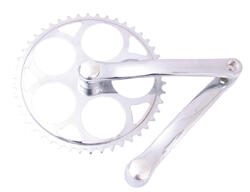 Pédalier Spieloos Pour Axe Carré 46T - Chrome