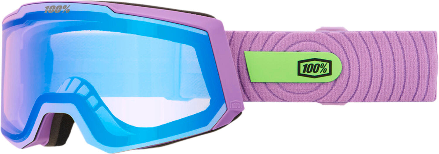 100% Snowcraft S Hiper Goggle Smoothie - Mirror Yellow Gold 2/2