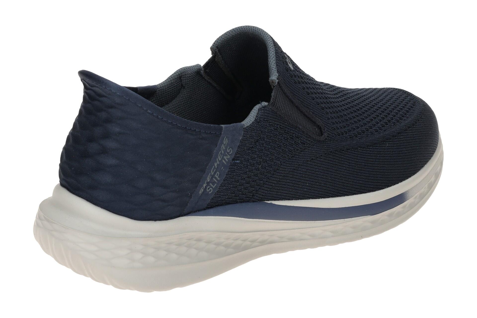 Skechers Slade Slipper Schuhe blau Slip-Ins 210811 4/7