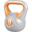 Kettebell Stylish umplut cu ciment 8 KG