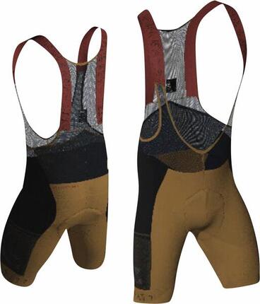 MTB Endurance 5.0 fietsbroek met 4-laags vulling Bruin Heren