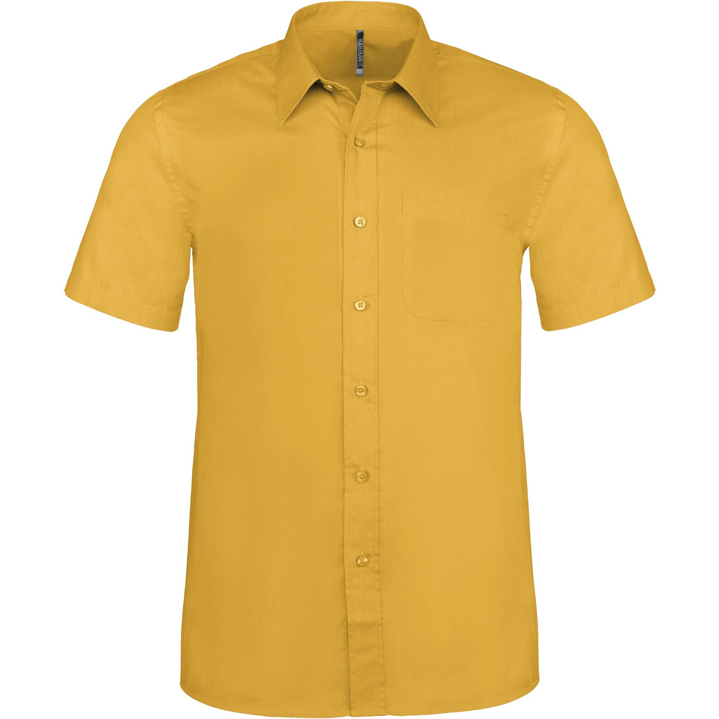 Kariban - Chemise Manches Courtes Kariban Aces - Chemise Manches Longues - Jaune - Decathlon
