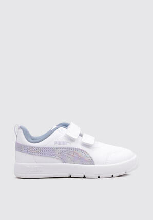 Zapatillas Deportivas Niños Puma COURTFLEX V3 PS Blanc