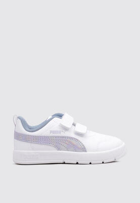 Zapatillas Deportivas Niños Puma COURTFLEX V3 PS Blanco