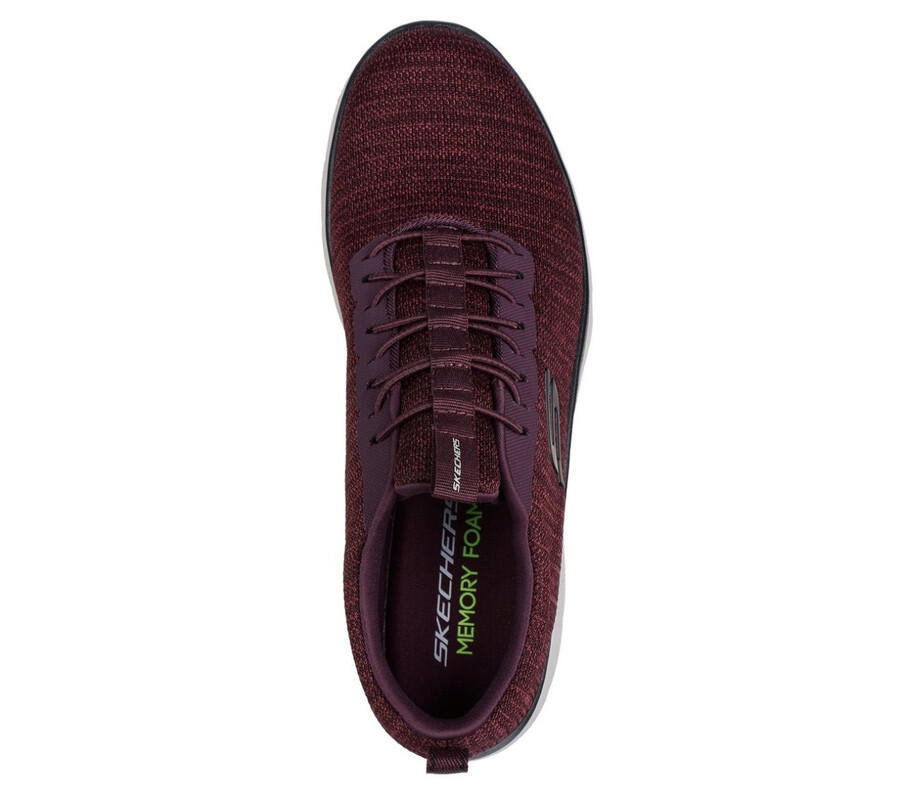 Skechers Summits - Sorenz 232697 BUBKBURG – Men's Black/Burgundy Sneakers 40 3/3