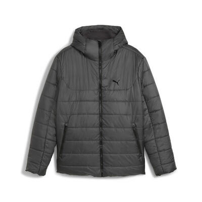 Essentials Wattierte Kapuzenjacke Herren PUMA Ice Coffee Beige