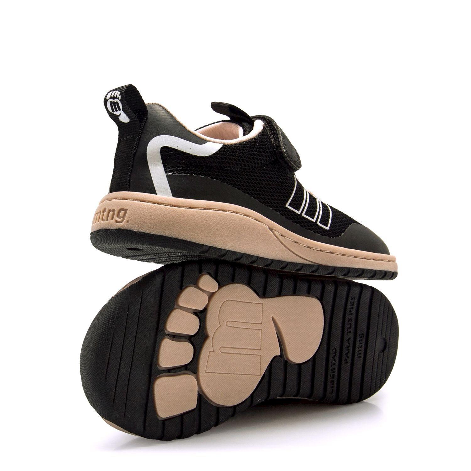 Sneakers barefoot Bambina MTNG KIDS Free Nero 4/7