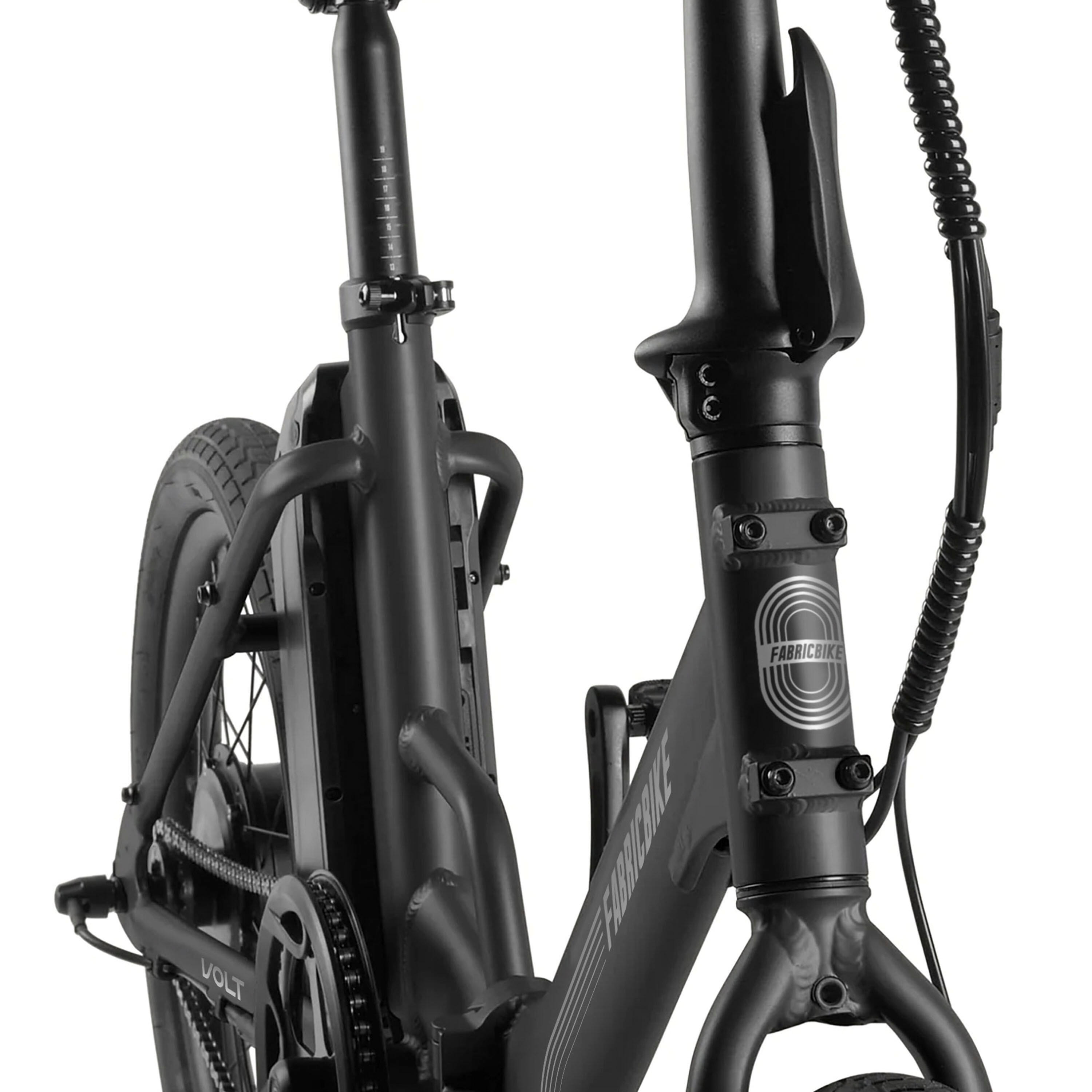 Fabricbike Volt - Vélo électrique pliable 20" Aluminium. Black 6/6