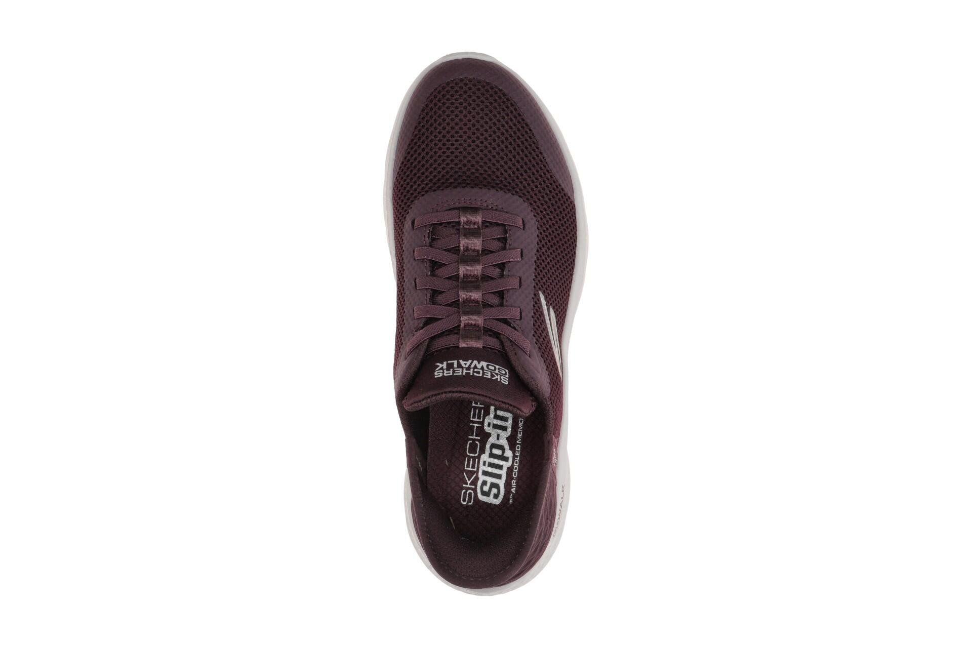 Skechers Go Walk Flex Schuhe rot burgund Slip Ins 124836 6/7