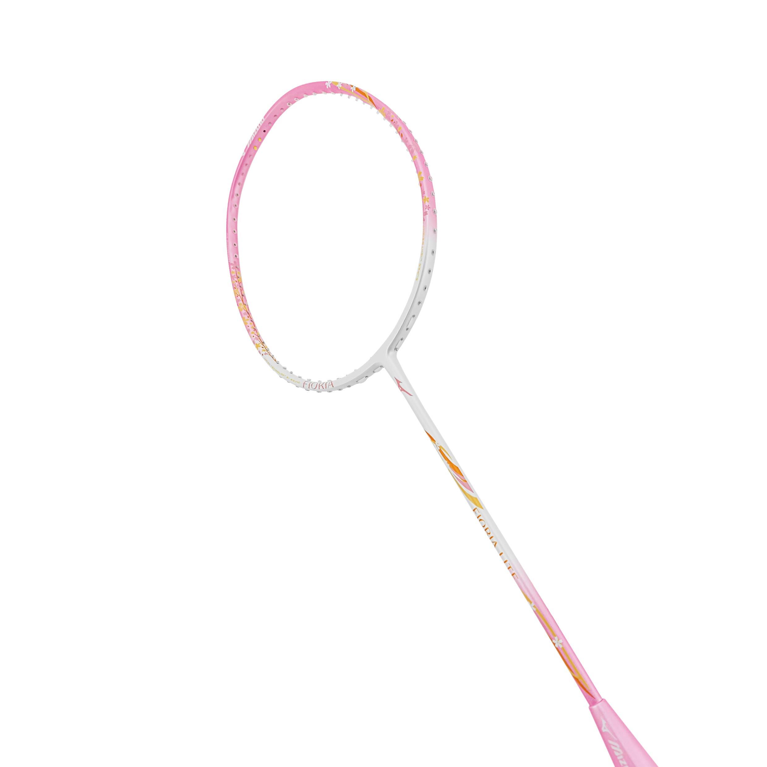Badminton Racket Fioria Lite (Aurora Pink/Pearl White) (Unstrung)