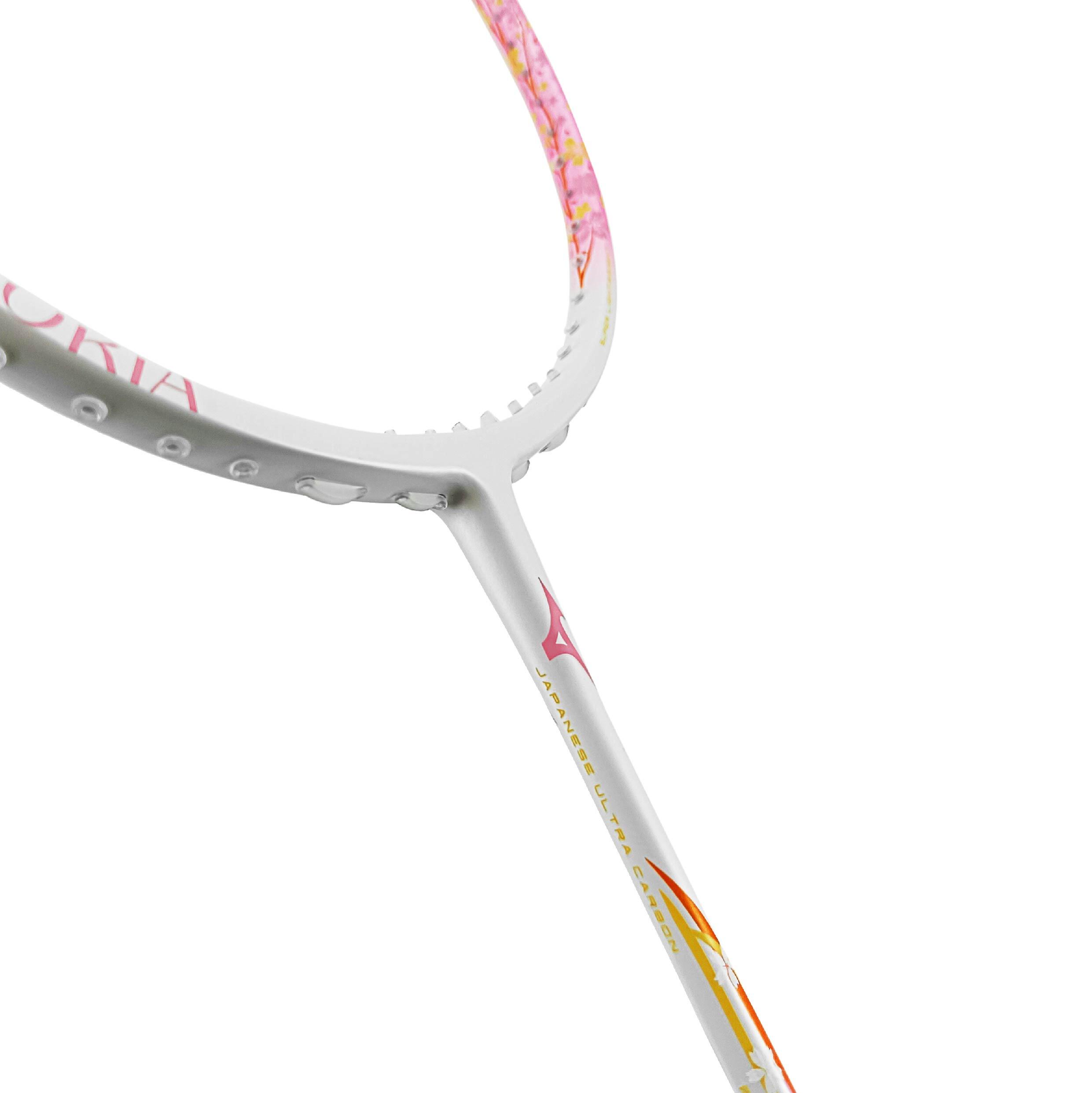 Mizuno Badminton Racket ホワイト/ピンク badminton-racket-fioria-lite-