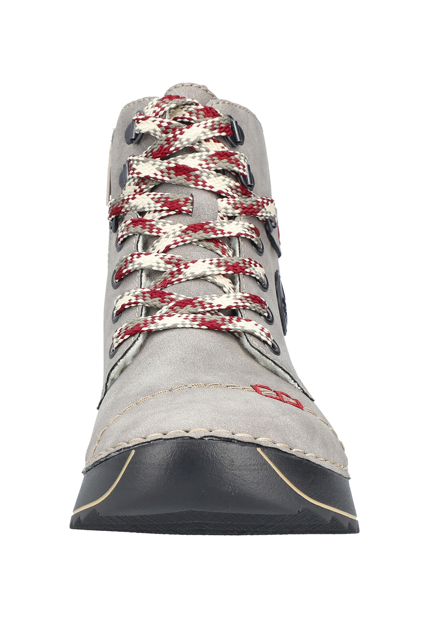 Rieker Damen Schnürstiefel Stiefelette Stiefel Warmfutter 51544-64 grau 5/6