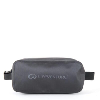 Beauty case Lifeventure Wash Case nero impermeabile TPU 220x100x100 mm leggero