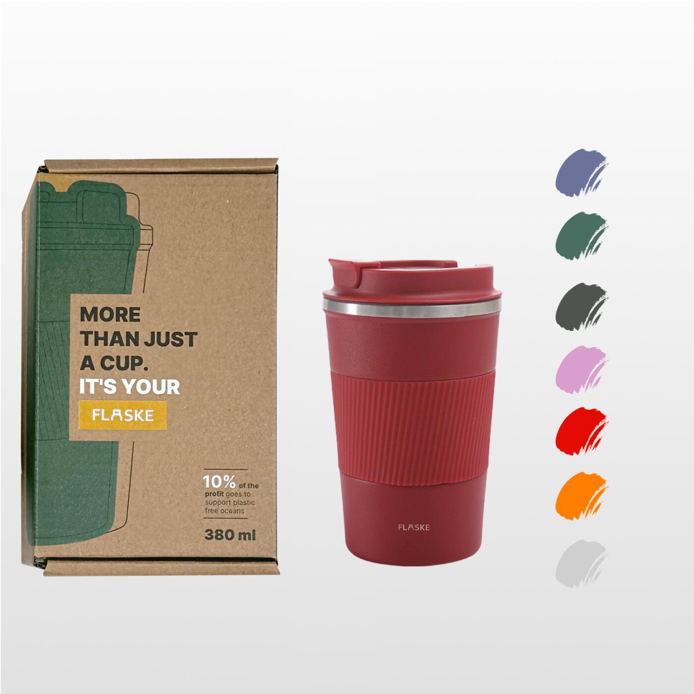 FLASKE Coffee Cup Big 380ML / Chilly 2/6
