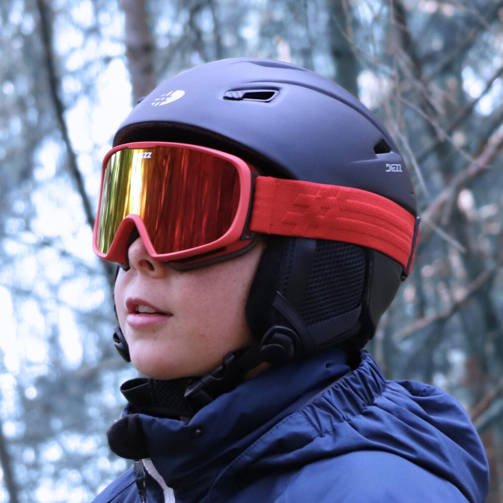 MASQUE CRUPILLOUSE 10-14ans Red Fire 3/4