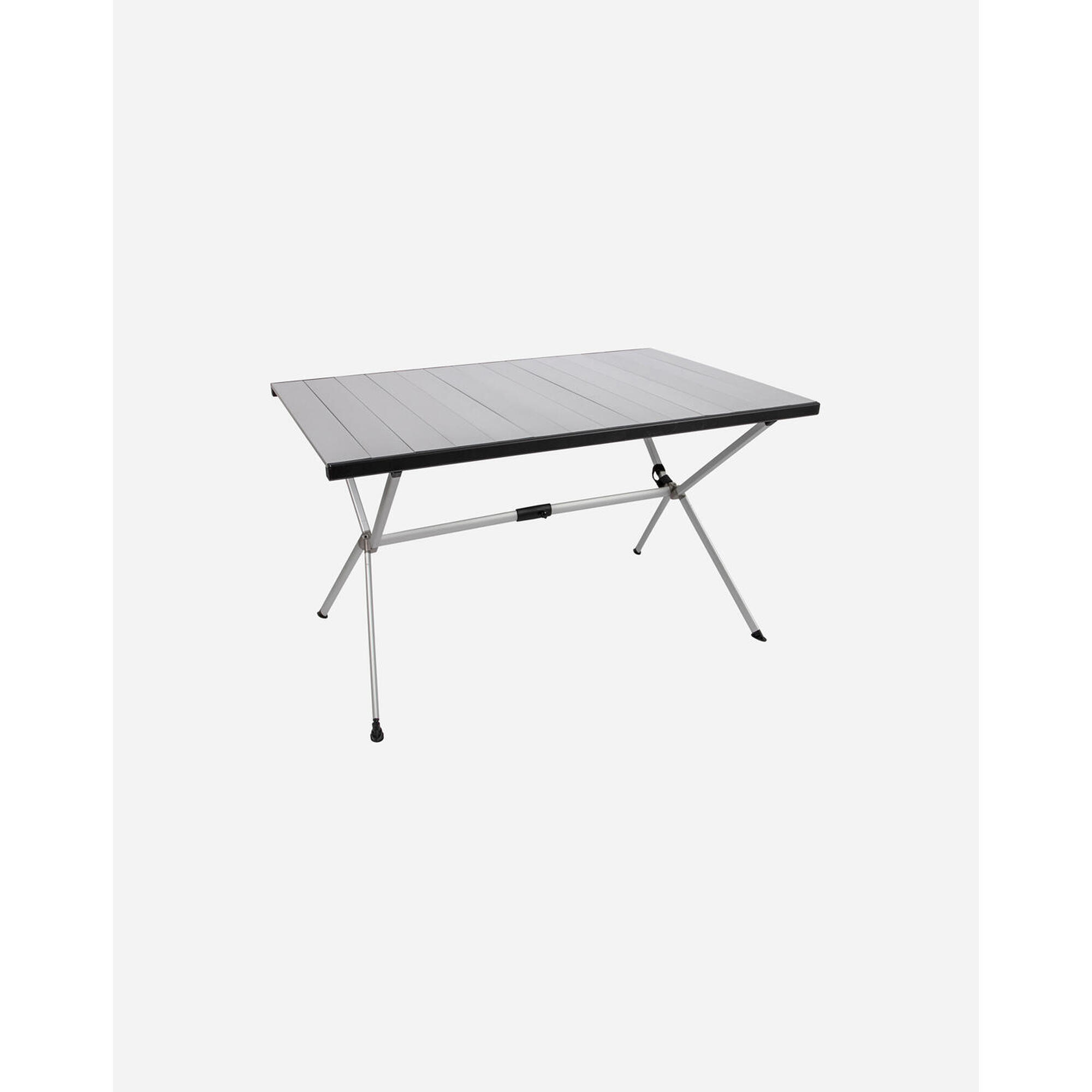 Bo-camp - Bo-camp - Table - Lamel - Pied Croisé - Table De Camping - Gris - Taille Unique - Decathlon