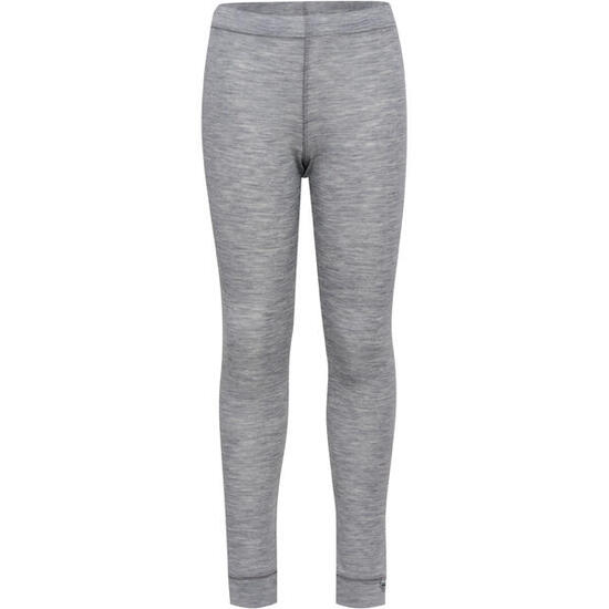 Rippstrumpfhose aus Wolle für Kinder Hummel