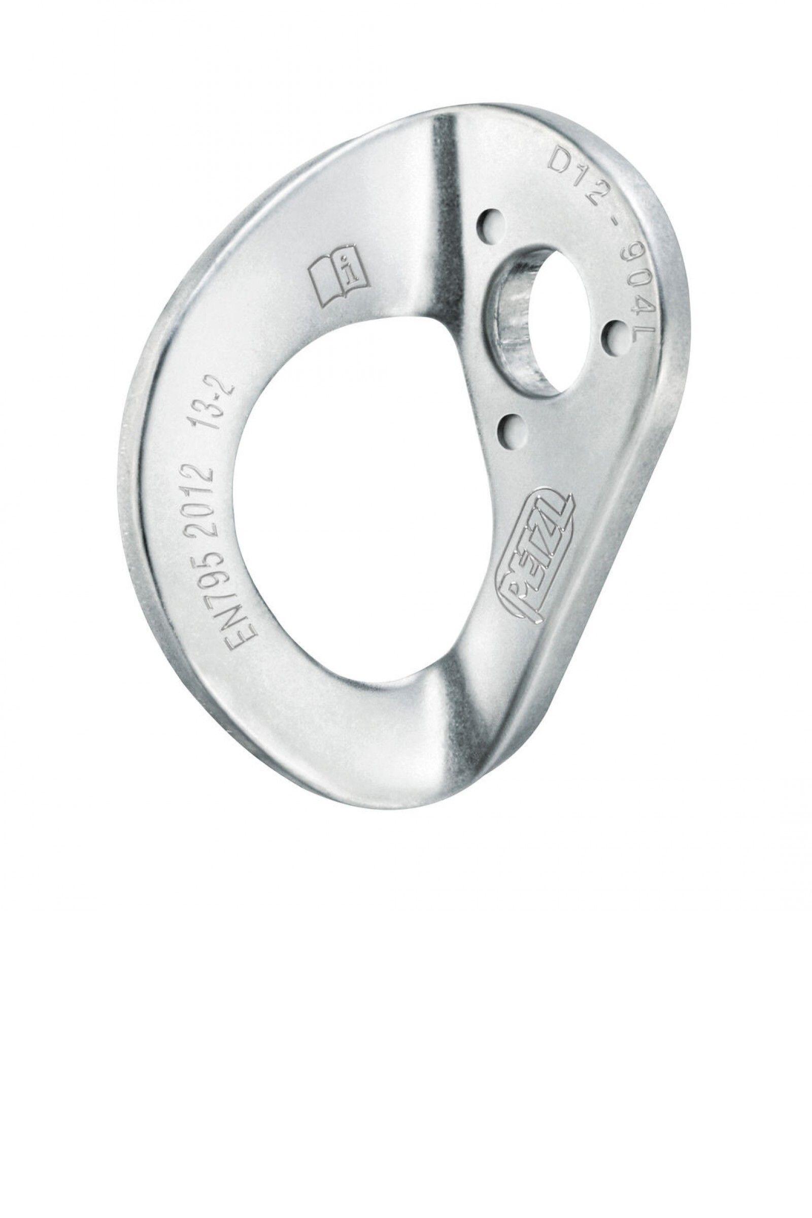 Plaquette d'ancrage Petzl Coeur Steel acier pour goujons 12 mm pack 20 1/1