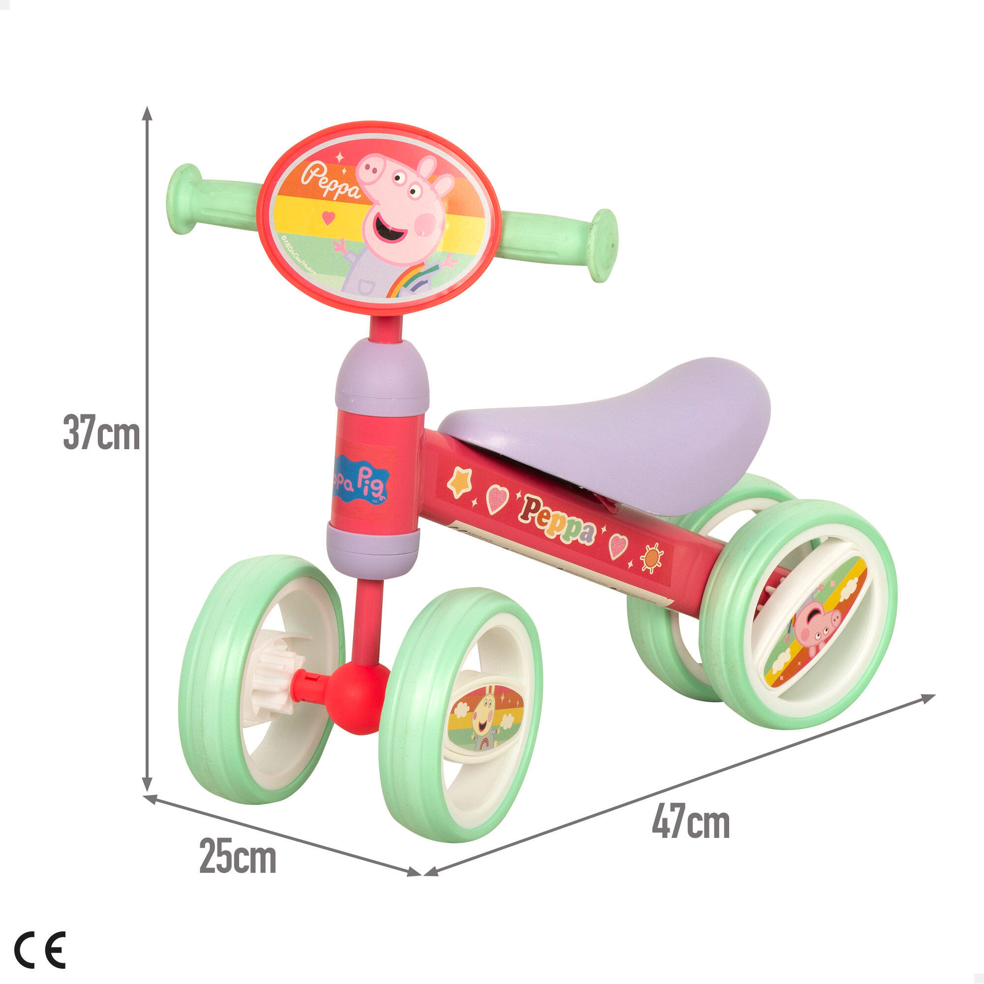 Peppa Pig Triciclo para babés máx.15 kg 4/7