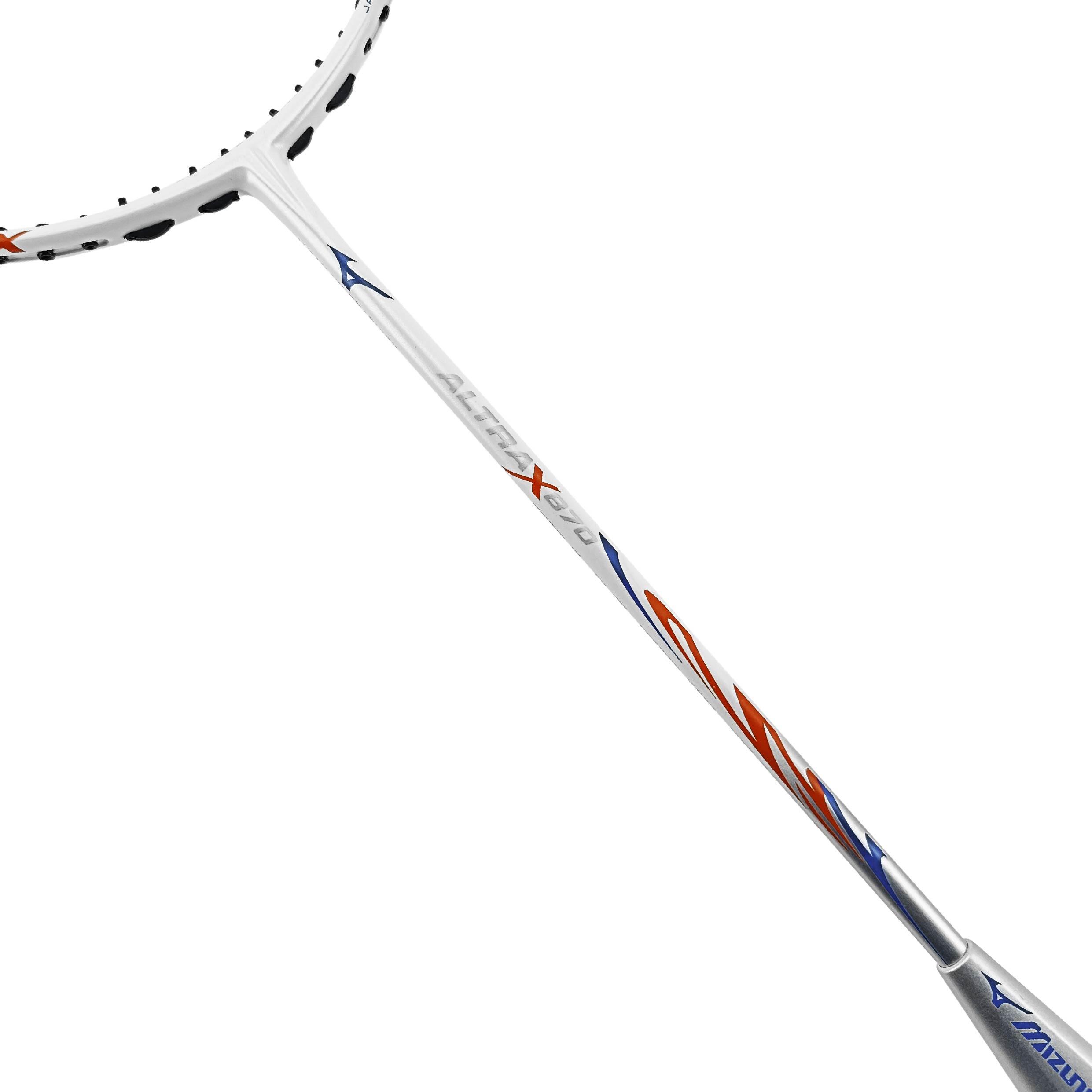 Badminton Racket Altrax 870 (Chalk/Silver/Red) (Unstrung)