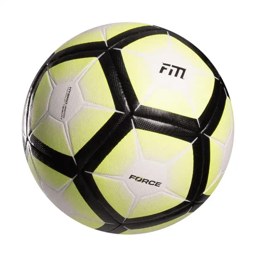Football Masters - Ballon De Football Force - Ballon De Foot Américain - Bleu|jaune|noir - 5 - Decathlon