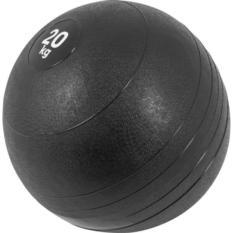 GORILLA SPORTS Slam Ball - 20 kg - Slijtvast - Zwart