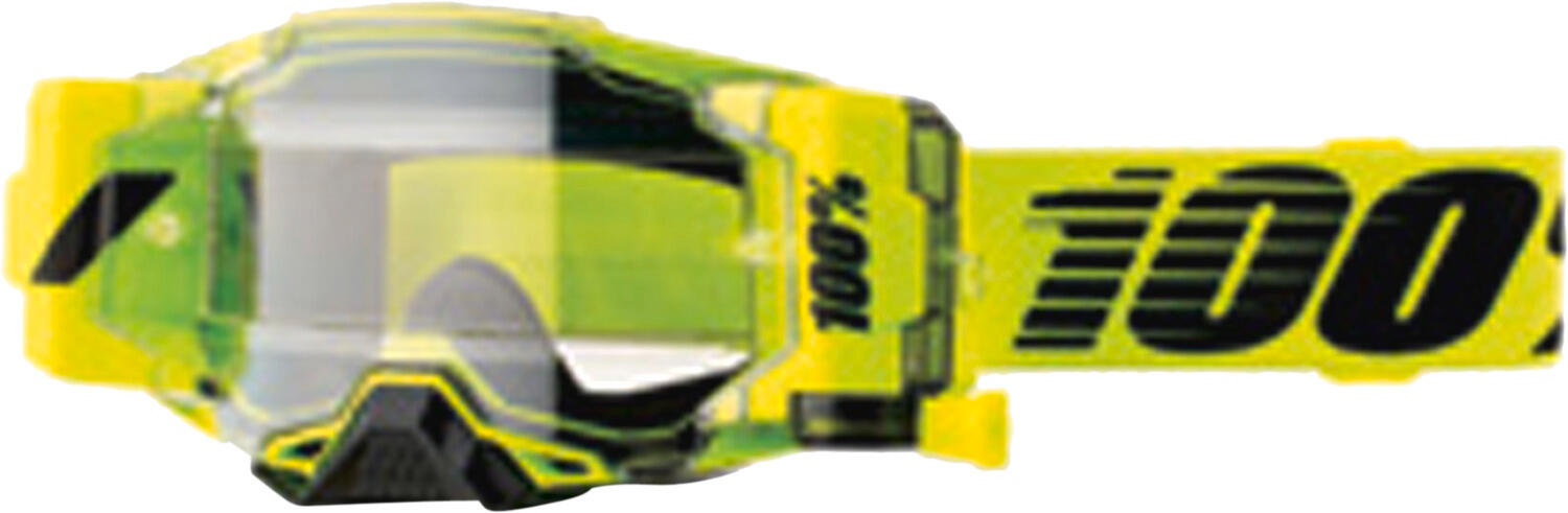 100% Armega FORECAST Goggle Nuclear Citrus - Clear Lens