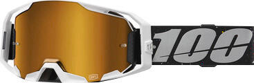 100% Goggle ARmatic RapidRacer - Mirror True Gold Lens