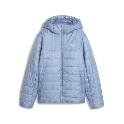 Essentials Wattierte Kapuzenjacke Damen PUMA Lux Army Green