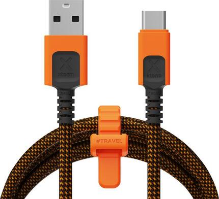 Xtorm Xtreme USB zu USB-C Kabel - 15 Meter - Orange