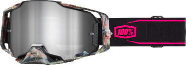 100% Armega Goggle Sarcelle - Mirror Silver Lens