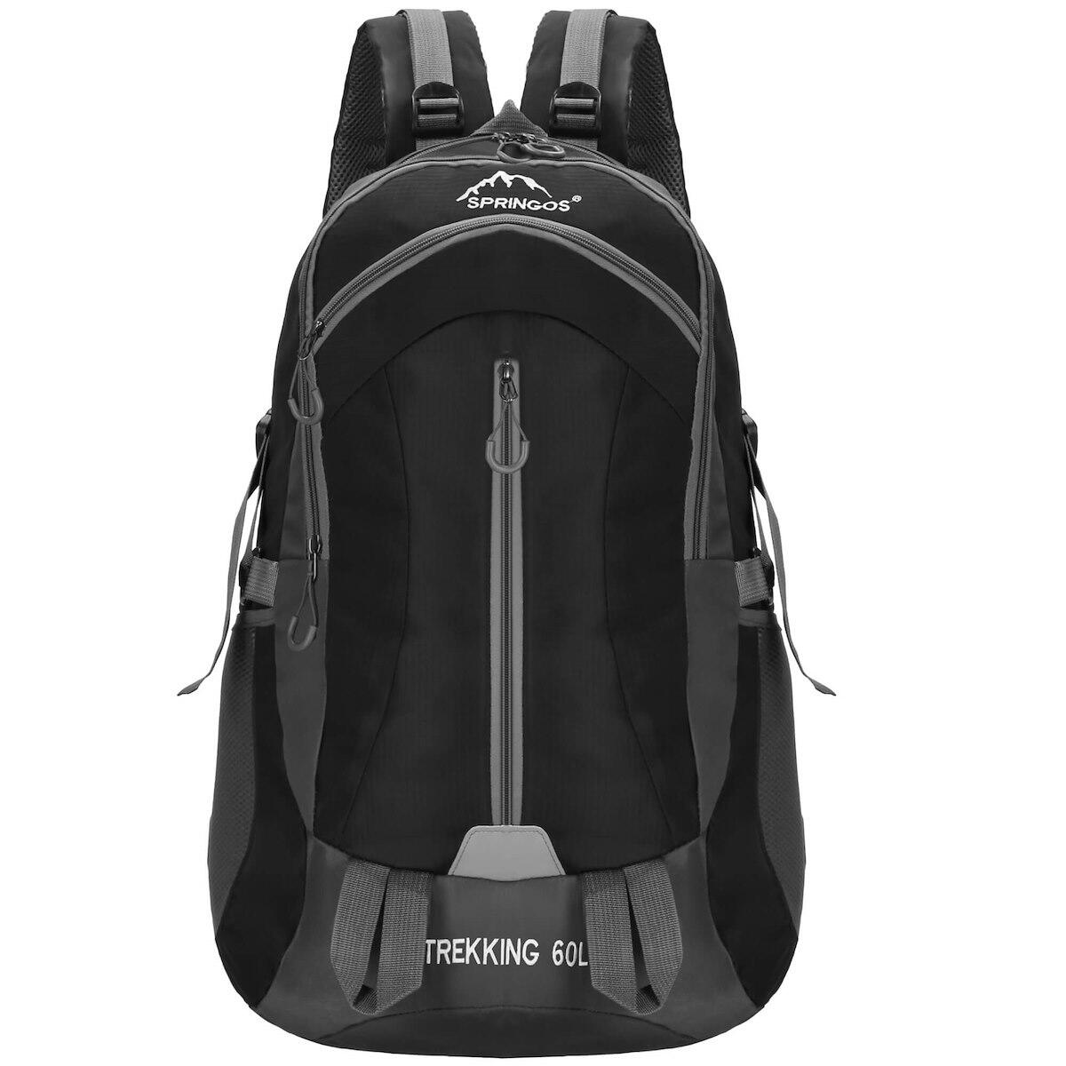 Plecak trekkingowy 60 L Springos z osłoną przeciwdeszczową