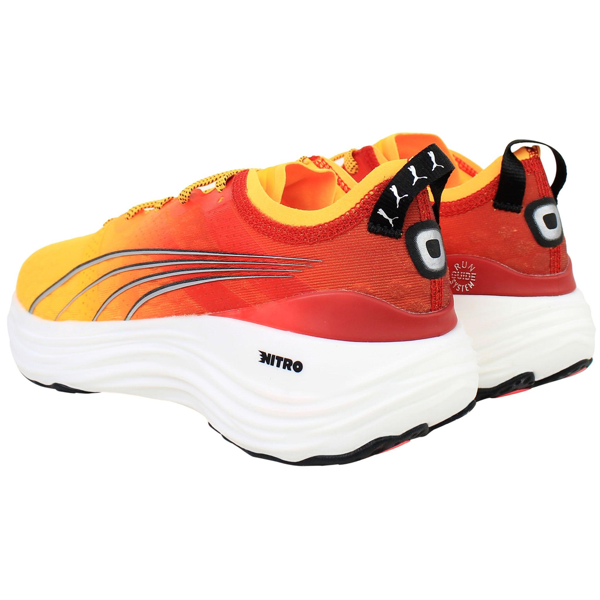 Laufschuhe PUMA ForeverRun Nitro Fade Gelb/Rot 3/5