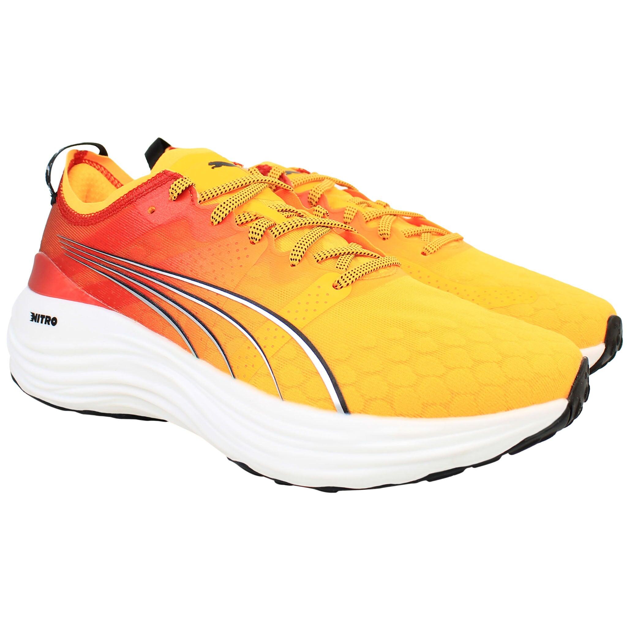 Laufschuhe PUMA ForeverRun Nitro Fade Gelb/Rot 2/5