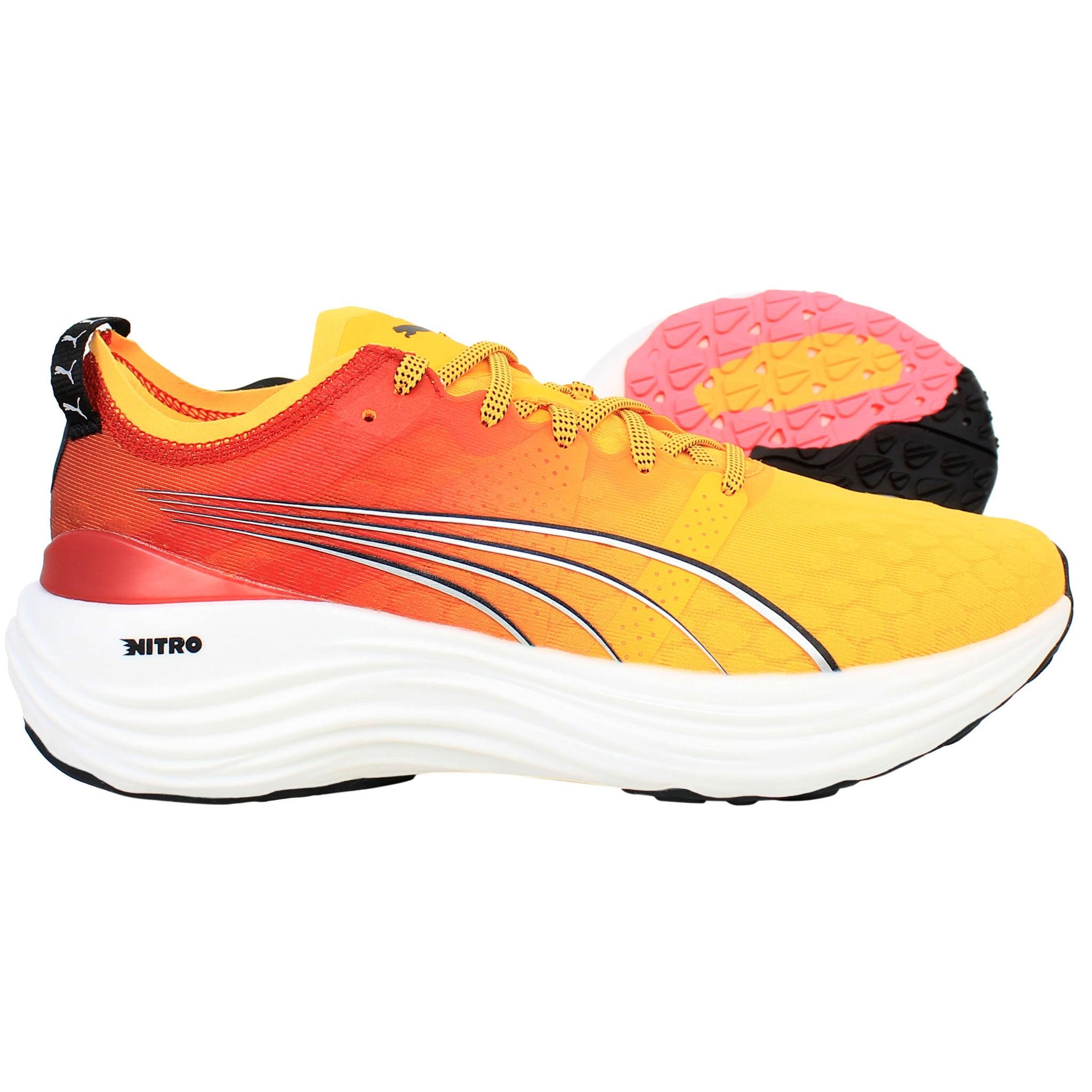 Laufschuhe PUMA ForeverRun Nitro Fade Gelb/Rot 4/5